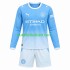 Manchester City Barn Hemma Matchtröja /27 Långärmad 2026