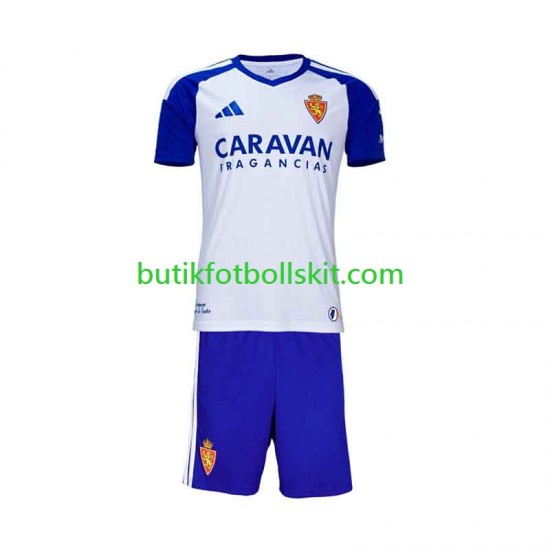 Real Zaragoza Barn Hemma Matchtröja /27 Kortärmad 2026