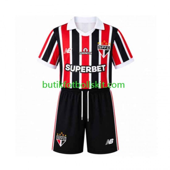 Sao Paulo Barn Borta Matchtröja /27 Kortärmad 2026