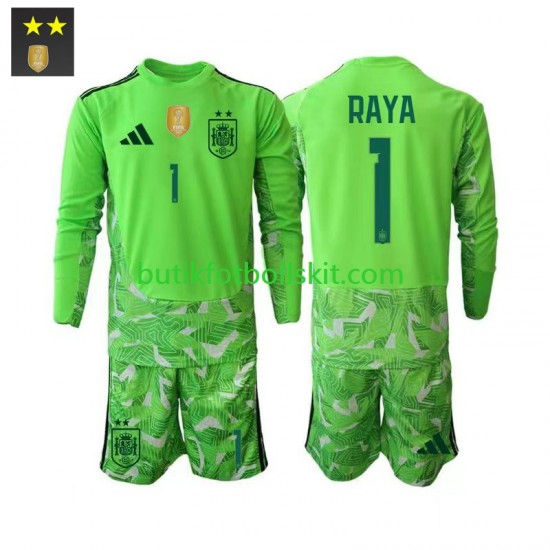 Spanien David Raya 1 Målvakt Barn Tredje Matchtröja /27 Långärmad 2026