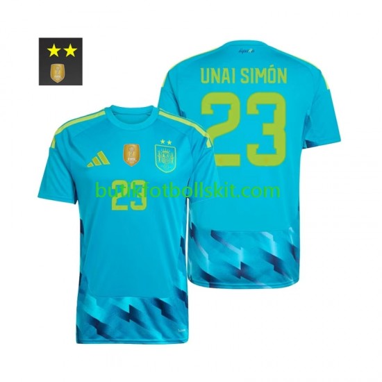 Spanien Unai Simon 23 Målvakt Män Hemma Matchtröja /27 Kortärmad 2026