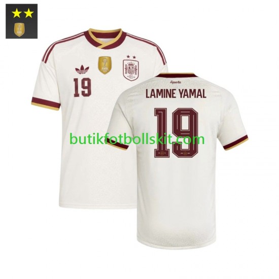Spanien Lamine Yamal 19 Män Borta Matchtröja /27 Kortärmad 2026