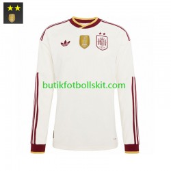 Spanien Män Borta Matchtröja /27 Långärmad 2026