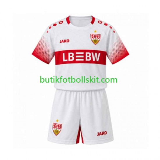 VfB Stuttgart Barn Borta Matchtröja /27 Kortärmad 2026
