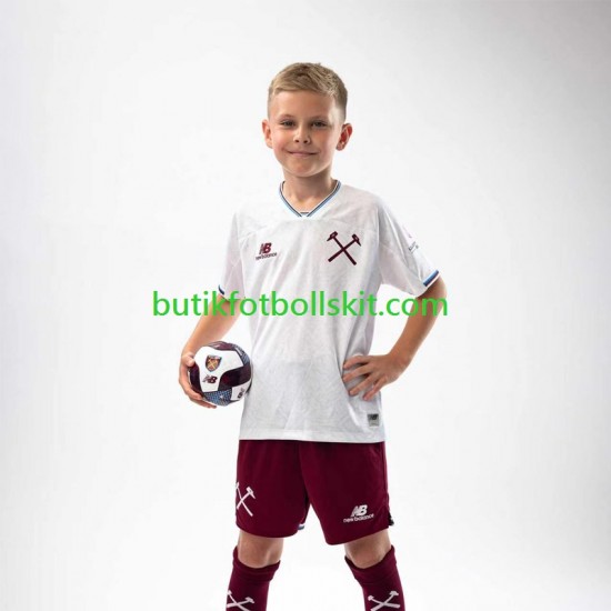 West Ham United Barn Borta Matchtröja /27 Kortärmad 2026