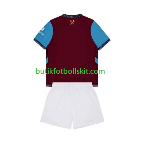 West Ham United Barn Hemma Matchtröja /27 Kortärmad 2026