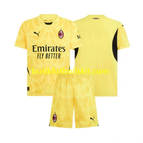 AC Milan Målvakt Barn Borta Matchtröja 2024/25 Kortärmad