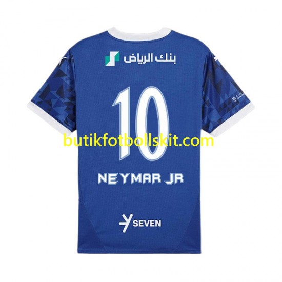 Al Hilal Neymar JR 10 Män Hemma Matchtröja 2024/25 Kortärmad