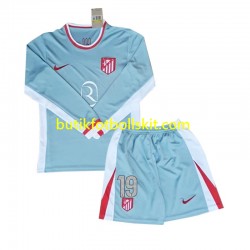 Atlético Madrid Julian Alvarez 19 Barn Borta Matchtröja 2024/25 Långärmad