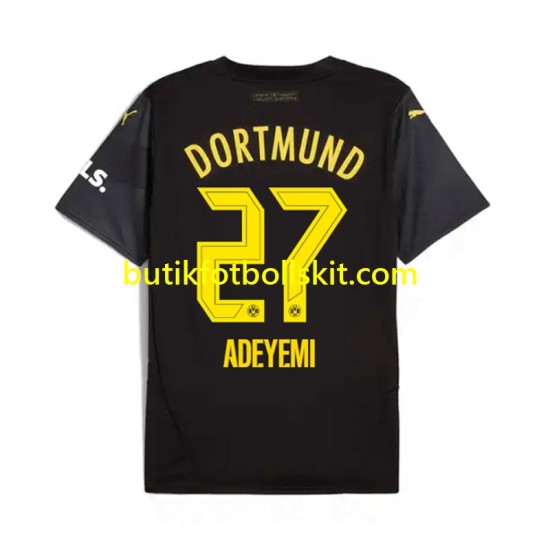 Borussia Dortmund Karim Adeyemi 27 Män Borta Matchtröja 2024/25 Kortärmad