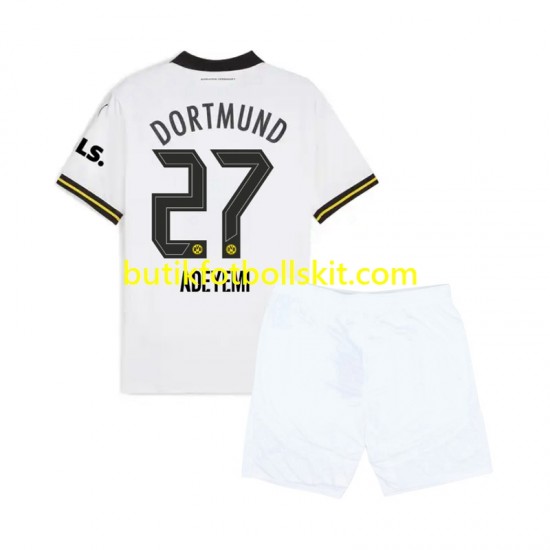 Borussia Dortmund Karim Adeyemi 27 Barn Tredje Matchtröja 2024/25 Kortärmad