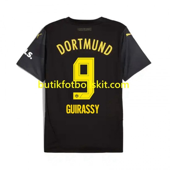 Borussia Dortmund Serhou Guirassy 9 Män Borta Matchtröja 2024/25 Kortärmad