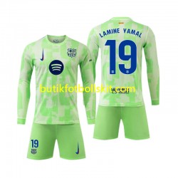 FC Barcelona Lamine Yamal 19 Barn Tredje Matchtröja 2024/25 Långärmad