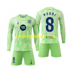 FC Barcelona Pedri 8 Barn Tredje Matchtröja 2024/25 Långärmad