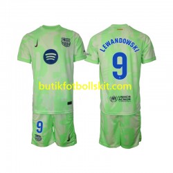 FC Barcelona Robert Lewandowski 9 Barn Tredje Matchtröja 2024/25 Kortärmad