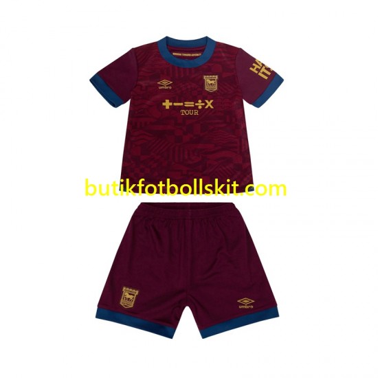 Ipswich Town Barn Borta Matchtröja 2024/25 Kortärmad