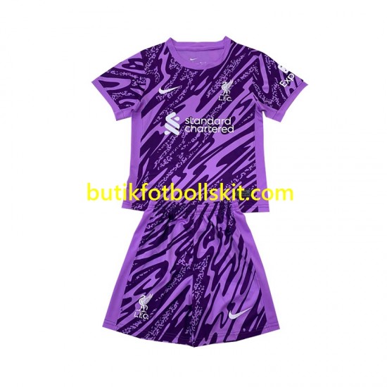 Liverpool Målvakt Barn Tredje Matchtröja 2024/25 Kortärmad