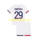 Paris Saint-Germain Bradley Barcola 29 Barn Borta Matchtröja 2024/25 Kortärmad
