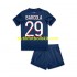 Paris Saint-Germain Bradley Barcola 29 Barn Hemma Matchtröja 2024/25 Kortärmad