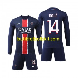 Paris Saint-Germain D Doue 14 Barn Hemma Matchtröja 2024/25 Långärmad