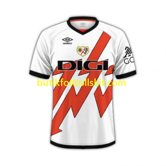 Rayo Vallecano Män Hemma Matchtröja 2024/25 Kortärmad