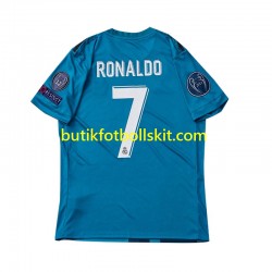 Real Madrid Cristiano Ronaldo 7 2017 Retro Män Tredje Matchtröja Kortärmad