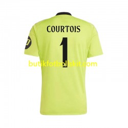 Real Madrid COURTOIS 1 Målvakt Män Tredje Matchtröja 2024/25 Kortärmad