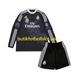 Real Madrid 2014 Retro Barn Tredje Matchtröja Långärmad