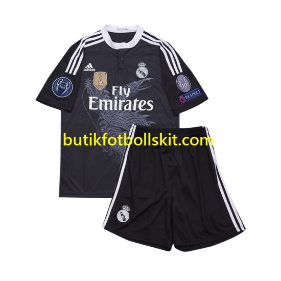 Real Madrid 2014 Retro Barn Tredje Matchtröja Kortärmad