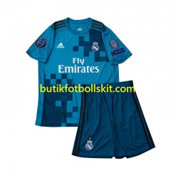 Real Madrid 2017 Retro Barn Tredje Matchtröja Kortärmad