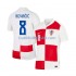 Kroatien Mateo Kovacic 8 Män Hemma Matchtröja Euro 2024 Kortärmad