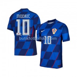 Kroatien Modrić 10 Män Borta Matchtröja Euro 2024 Kortärmad