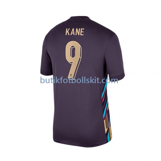 England Harry Kane 9 Män Borta Matchtröja Euro 2024 Kortärmad