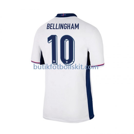 England Jude Bellingham 10 Män Hemma Matchtröja Euro 2024 Kortärmad