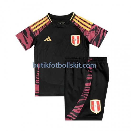 Peru Barn Borta Matchtröja 2024 Kortärmad