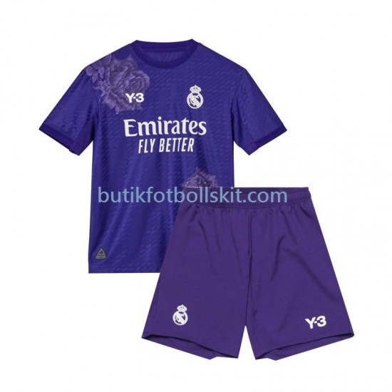 Real Madrid Barn Fjärdes Matchtröja 2023/24 Kortärmad