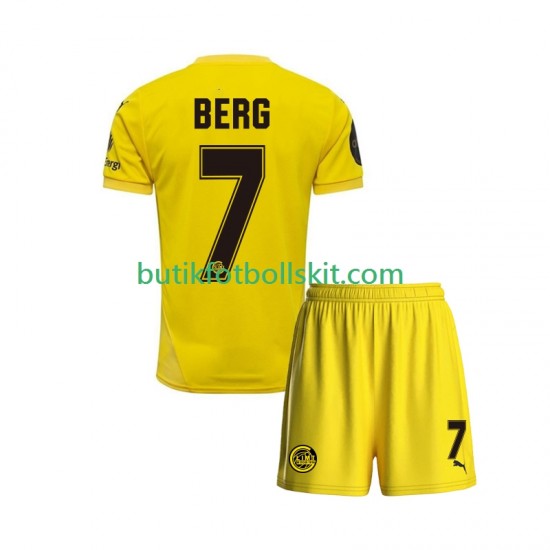 FK Bodø/Glimt Patrick Berg 7 Barn Hemma Matchtröja 2025 Kortärmad