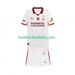 Galatasaray SK Barn Borta Matchtröja 2025/26 Kortärmad
