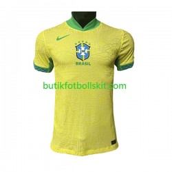 Brasilien Män Hemma Matchtröja 2023/24 Kortärmad