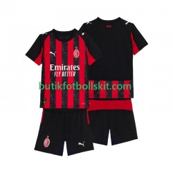 AC Milan Barn Hemma Matchtröja 2025/26 Kortärmad