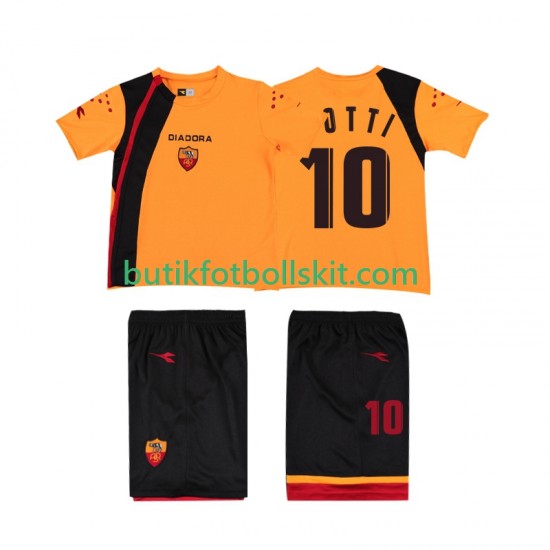 AS Roma TOTTI 10 2005- Retro Barn Hemma Matchtröja 2006 Kortärmad