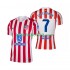 Atlético Madrid Antoine Griezmann 7 Män Hemma Matchtröja 2025/26 Kortärmad