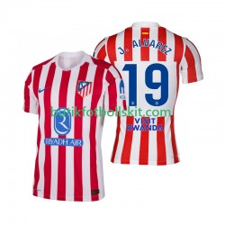 Atlético Madrid Julian Alvarez 19 Män Hemma Matchtröja 2025/26 Kortärmad