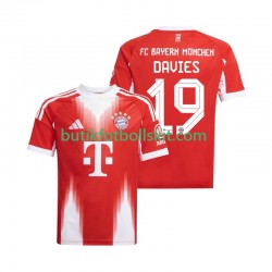 FC Bayern München Alphonso Davies 19 Män Hemma Matchtröja 2025/26 Kortärmad
