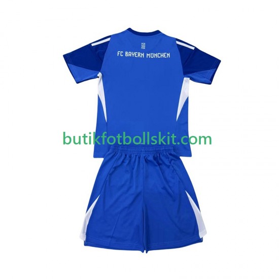 FC Bayern München Målvakt Barn Borta Matchtröja 2025/26 Kortärmad