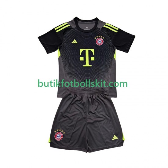 FC Bayern München Målvakt Barn Tredje Matchtröja 2025/26 Kortärmad