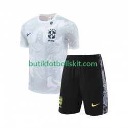 Brasilien Special JESUS Football Shirts Barn Hemma 2024/25 Kortärmad