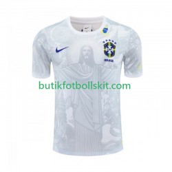 Brasilien Special Jesus Män Hemma Matchtröja 2024/25 Kortärmad
