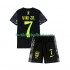 Brasilien Vinicius Junior 7 Cheist the Redeemer Football Shirts Barn Hemma 2024 Kortärmad