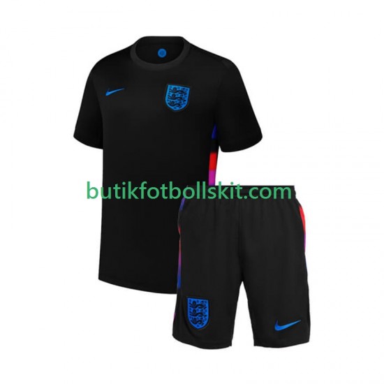 England Barn Borta Matchtröja 2025 Kortärmad